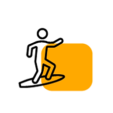 Surfer icon