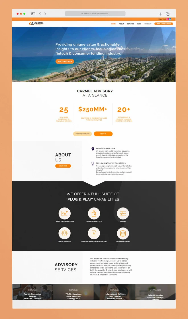 Website design example 13